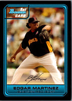 2006 Bowman Chrome Draft Picks & Prospects Futures Game Edgar Martinez #FG17