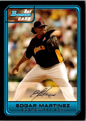 2006 Bowman Chrome Draft Picks & Prospects Futures Game Edgar Martinez #FG17