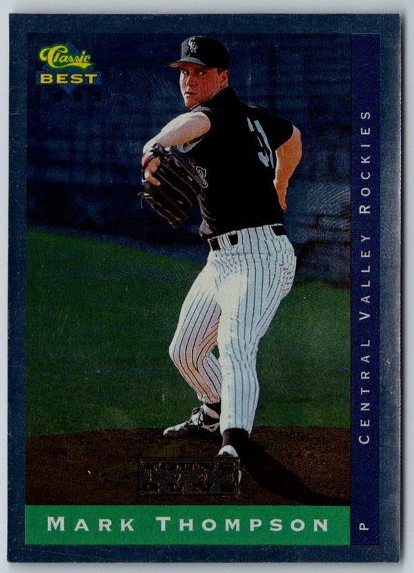 1993 Classic Best Young Guns Mark Thompson #YG24