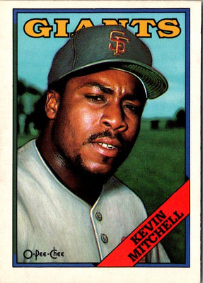 1988 O-Pee-Chee Kevin Mitchell #387