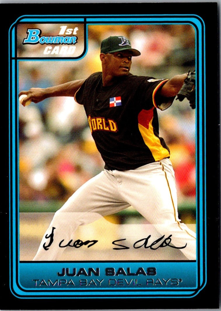 2006 Bowman Chrome Draft Picks & Prospects Futures Game Juan Salas