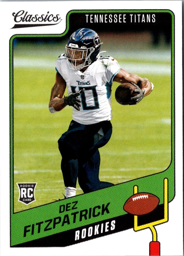 2021 Panini Classics Dez Fitzpatrick #186 Rookie