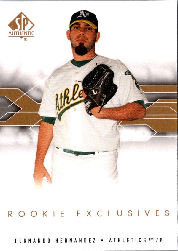 2008 SP Authentic Rookie Exclusives Fernando Hernandez #RE-FH