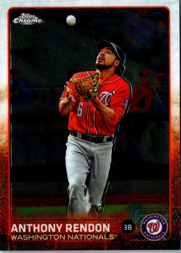 2015 Topps Chrome Anthony Rendon