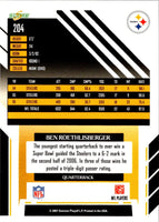 2007 Score Ben Roethlisberger #204