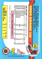 1991 Topps Greg Adams #340