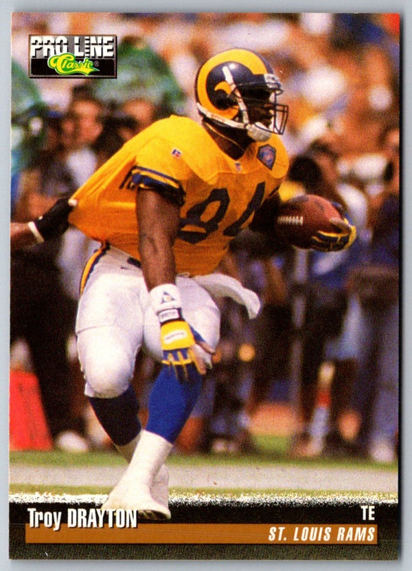 1995 Pro Line Troy Drayton #66