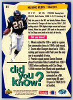 1995 Upper Deck Natrone Means #41