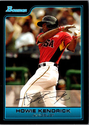 2006 Bowman Chrome Draft Picks & Prospects Futures Game Howie Kendrick #FG31