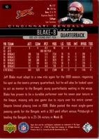 1999 Upper Deck Jeff Blake #45