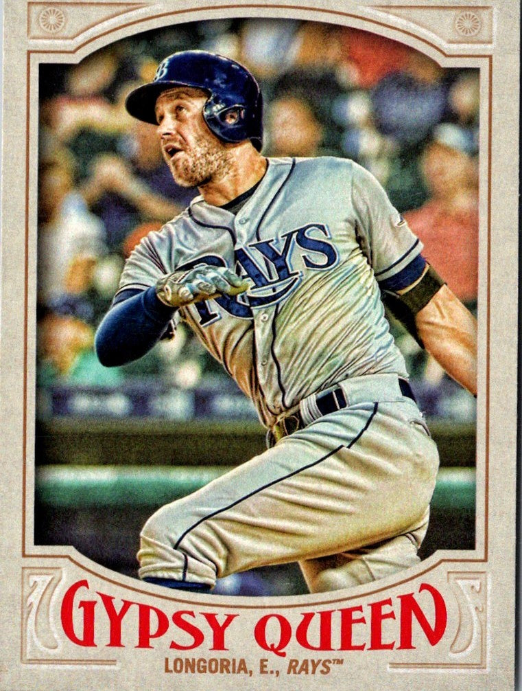 2016 Topps Gypsy Queen Evan Longoria