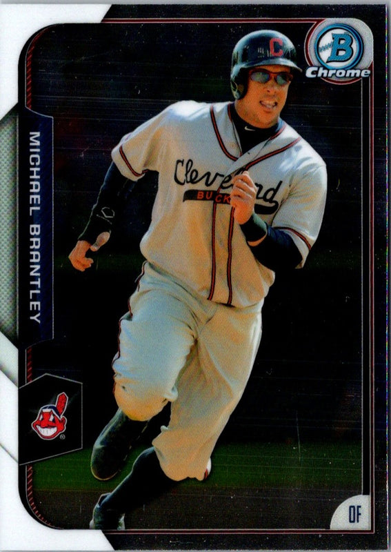 2015 Bowman Chrome Michael Brantley #2