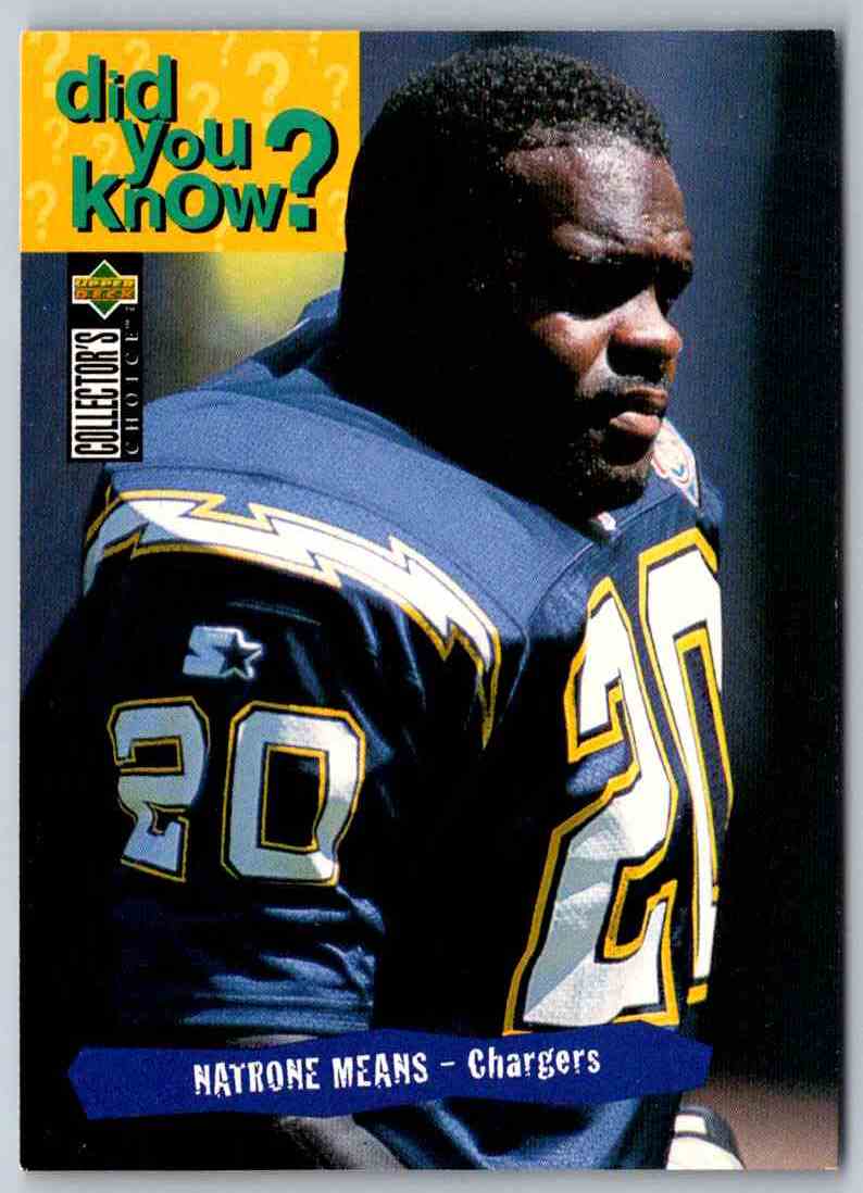 1995 Upper Deck Natrone Means