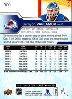 2017 Upper Deck Semyon Varlamov #301