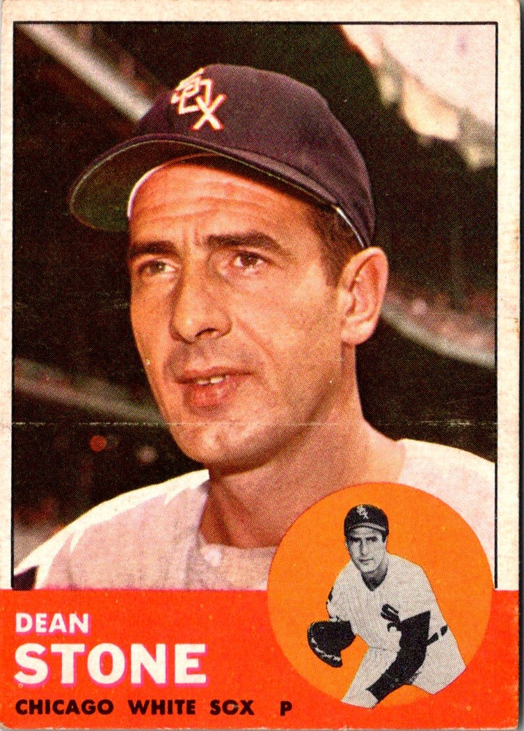 1963 Topps Dean Stone