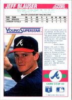1988 Score Young Superstars II Jeff Blauser #14