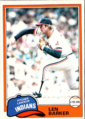1981 O-Pee-Chee Len Barker #3