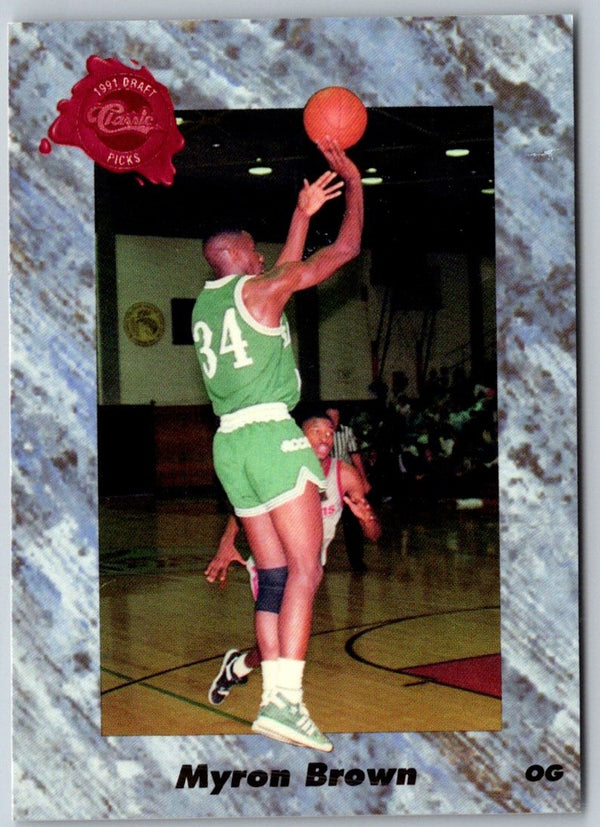 1991 Classic Myron Brown #24