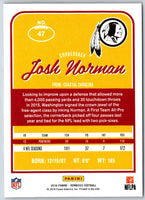 2016 Donruss Press Proofs Red Josh Norman #47