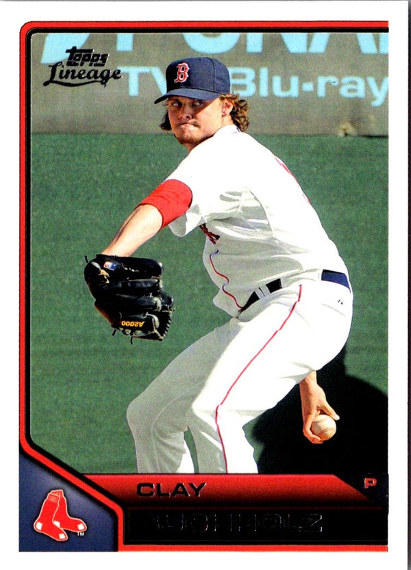 2011 Topps Lineage Clay Buchholz #92