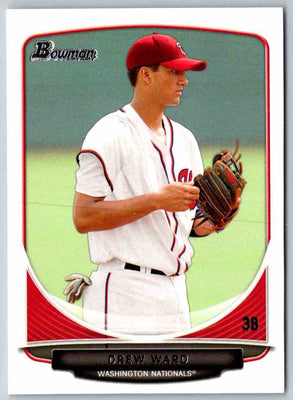 2014 Bowman Drew Ward #BDPP41