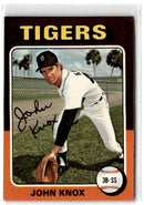 1975 Topps John Knox
