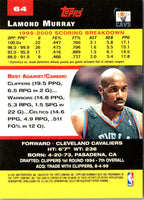 2000 Bowman's Best Lamond Murray #64