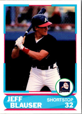 1988 Score Young Superstars II Jeff Blauser #14