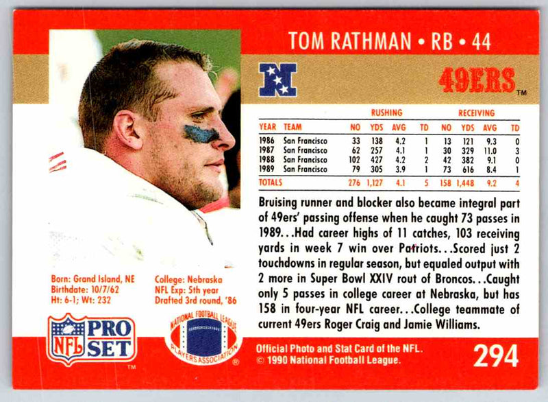 1990 Proset Tom Rathman