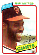 1980 Topps Terry Whitfield