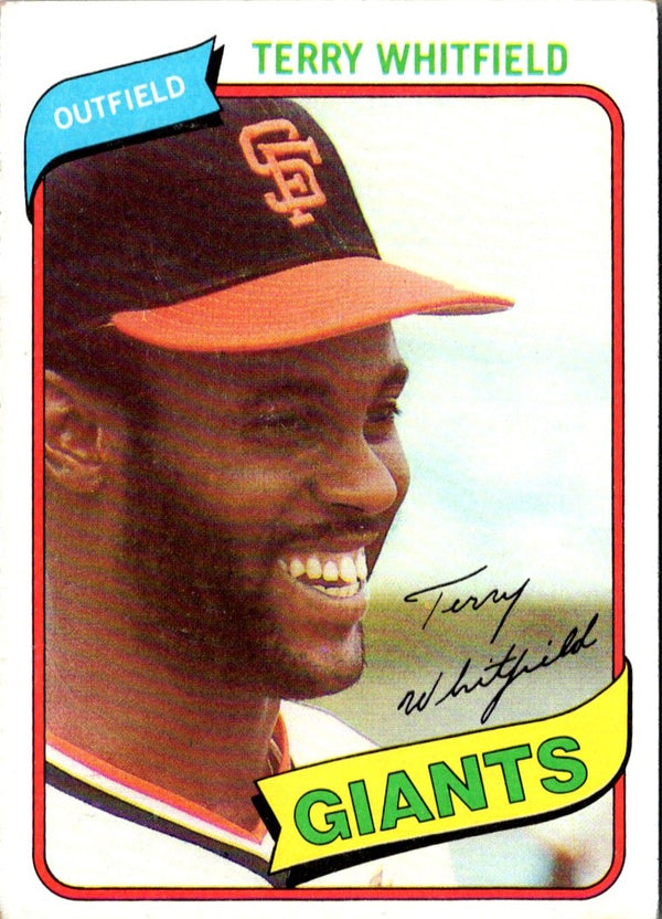 1980 Topps Terry Whitfield #713