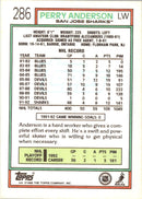 1992 Topps Perry Anderson