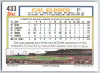 1992 Topps Cal Eldred #433