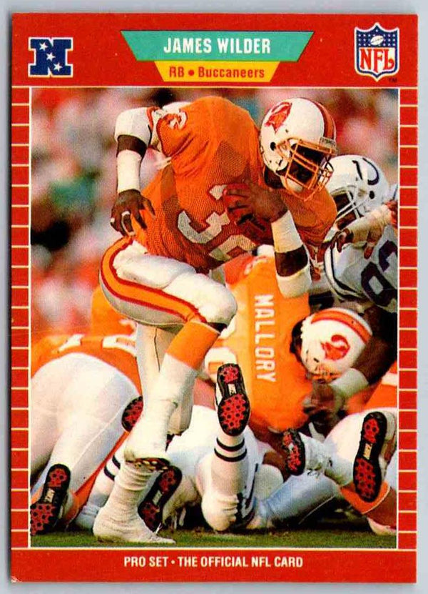 1989 NFL Proset James Wilder #420