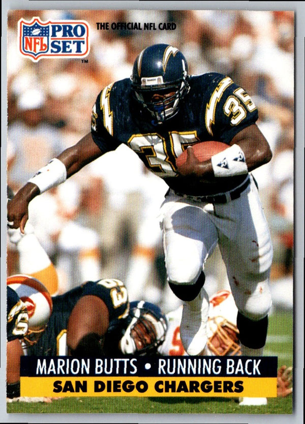 1991 Pro Set Marion Butts #209