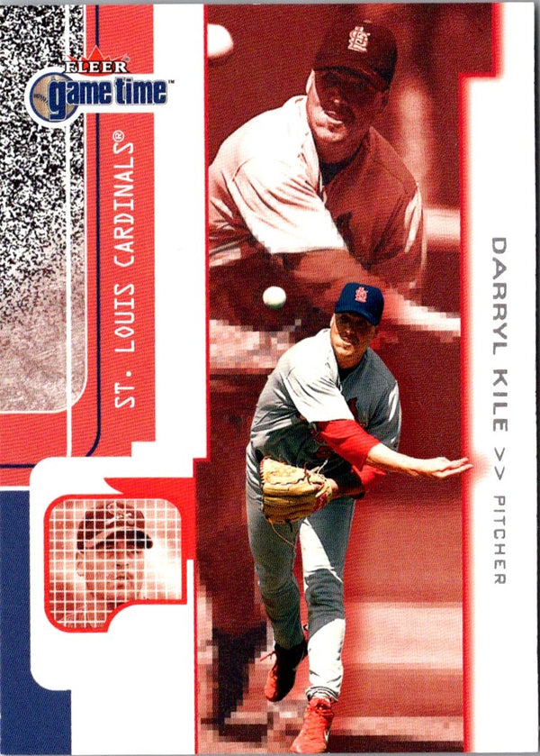 2001 Fleer Game Time Darryl Kile #87