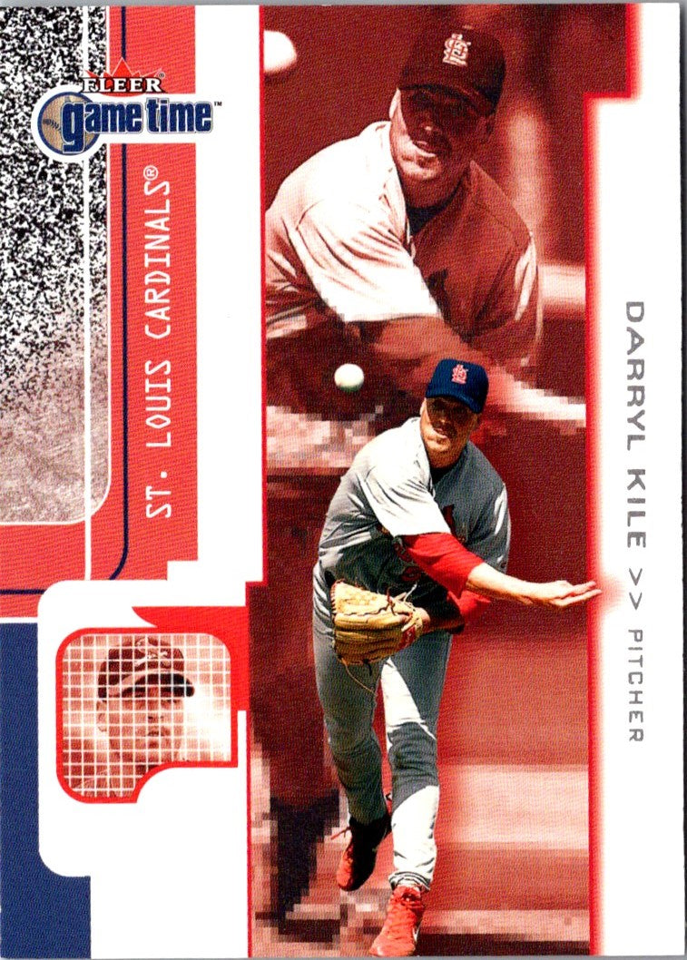 2001 Fleer Game Time Darryl Kile