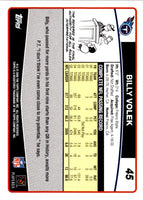 2006 Topps Billy Volek #45