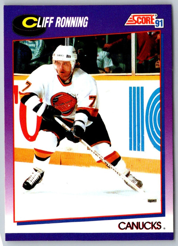 1991 Score Cliff Ronning #212