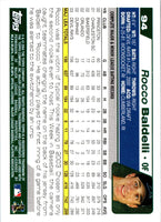 2004 Topps Opening Day Rocco Baldelli #94