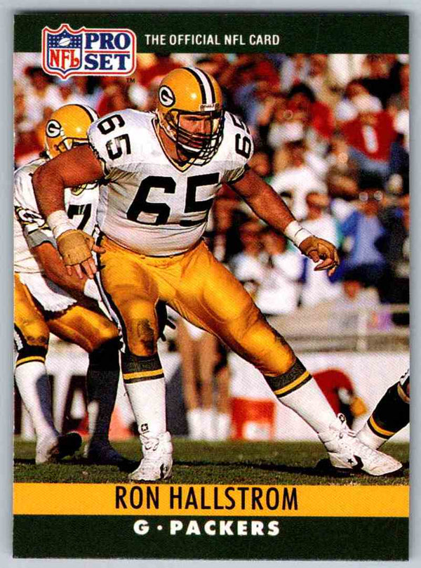 1990 Pro Set Ron Hallstrom #108 Rookie