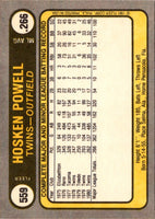 1981 Fleer Hosken Powell #559