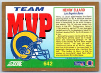 1990 Fleer Henry Ellard #642