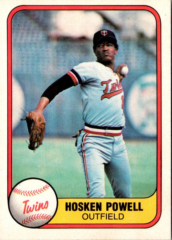 1981 Fleer Hosken Powell #559