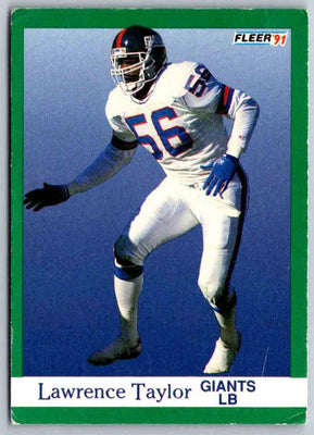 1991 Fleer Ultra Lawrence Taylor #319