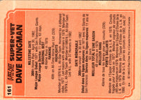 1983 O-Pee-Chee Dave Kingman #161