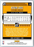 2018 Donruss Kevin Love #138