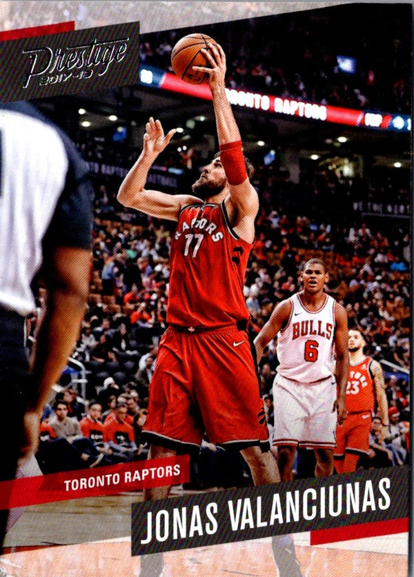 2017 Panini Prestige Jonas Valanciunas #108