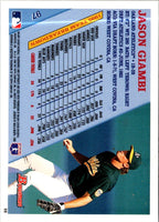 1996 Bowman Jason Giambi #97