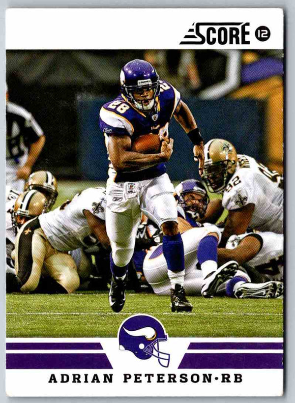 2012 Score Adrian Peterson #133